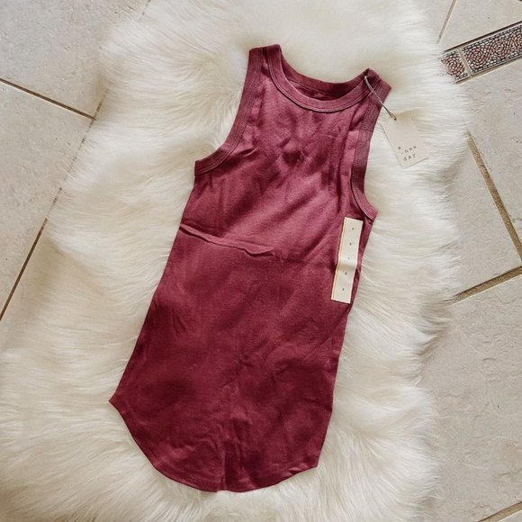 A New Day Small Purple Tank Top High Neck Knit NWT - Picture 3 of 10